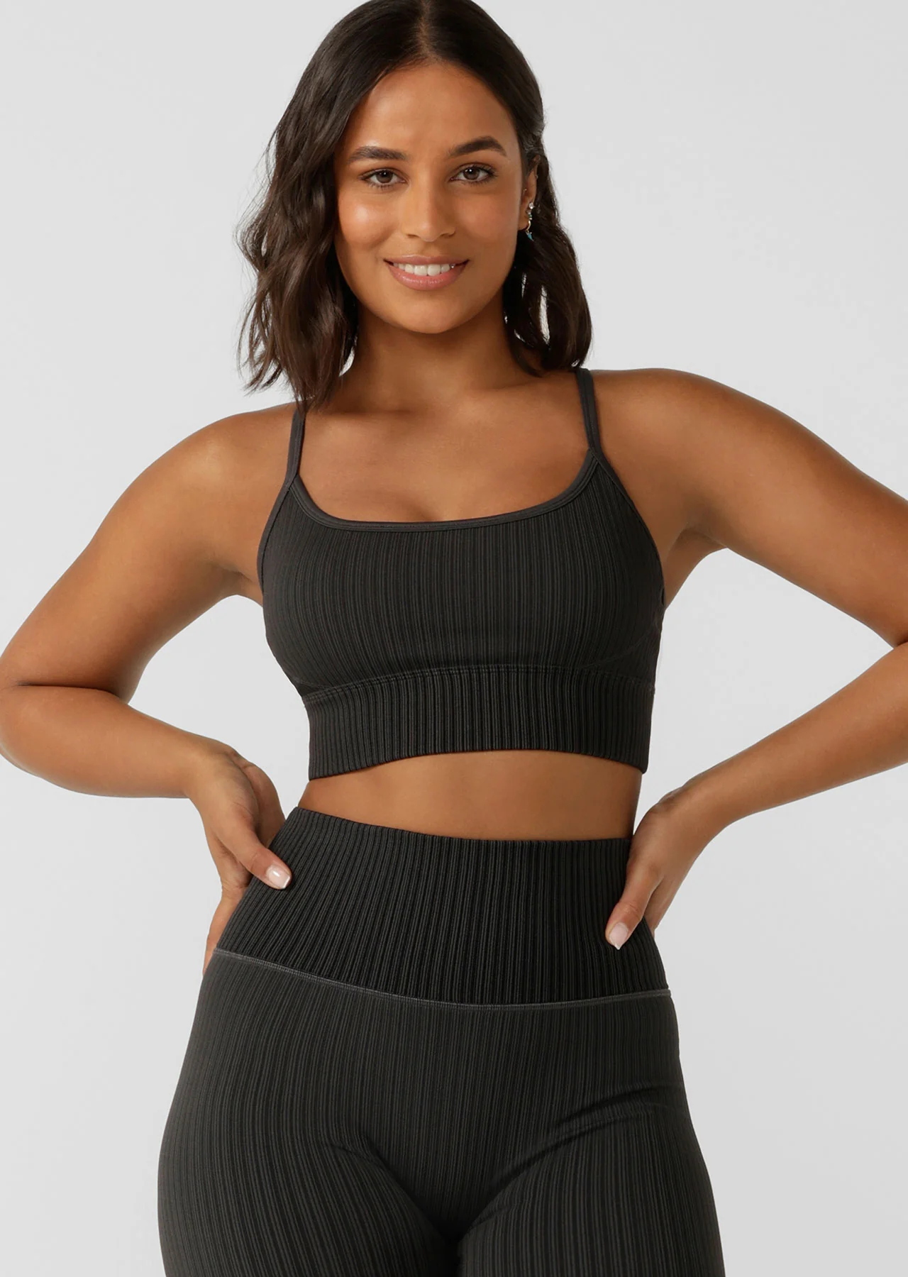 Seamless Swim Longline Sports Bra