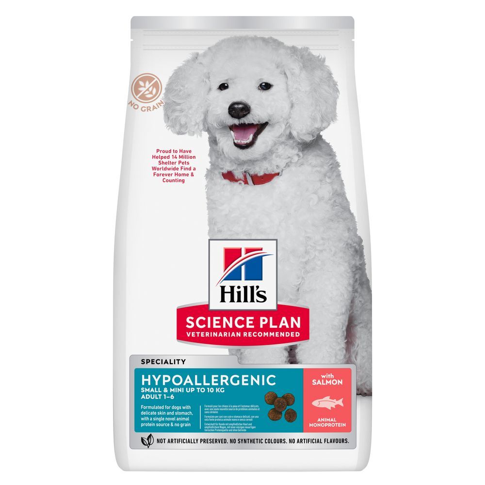 Hill's Science Plan Hypoallergenic Adult Small & Mini with Salmon