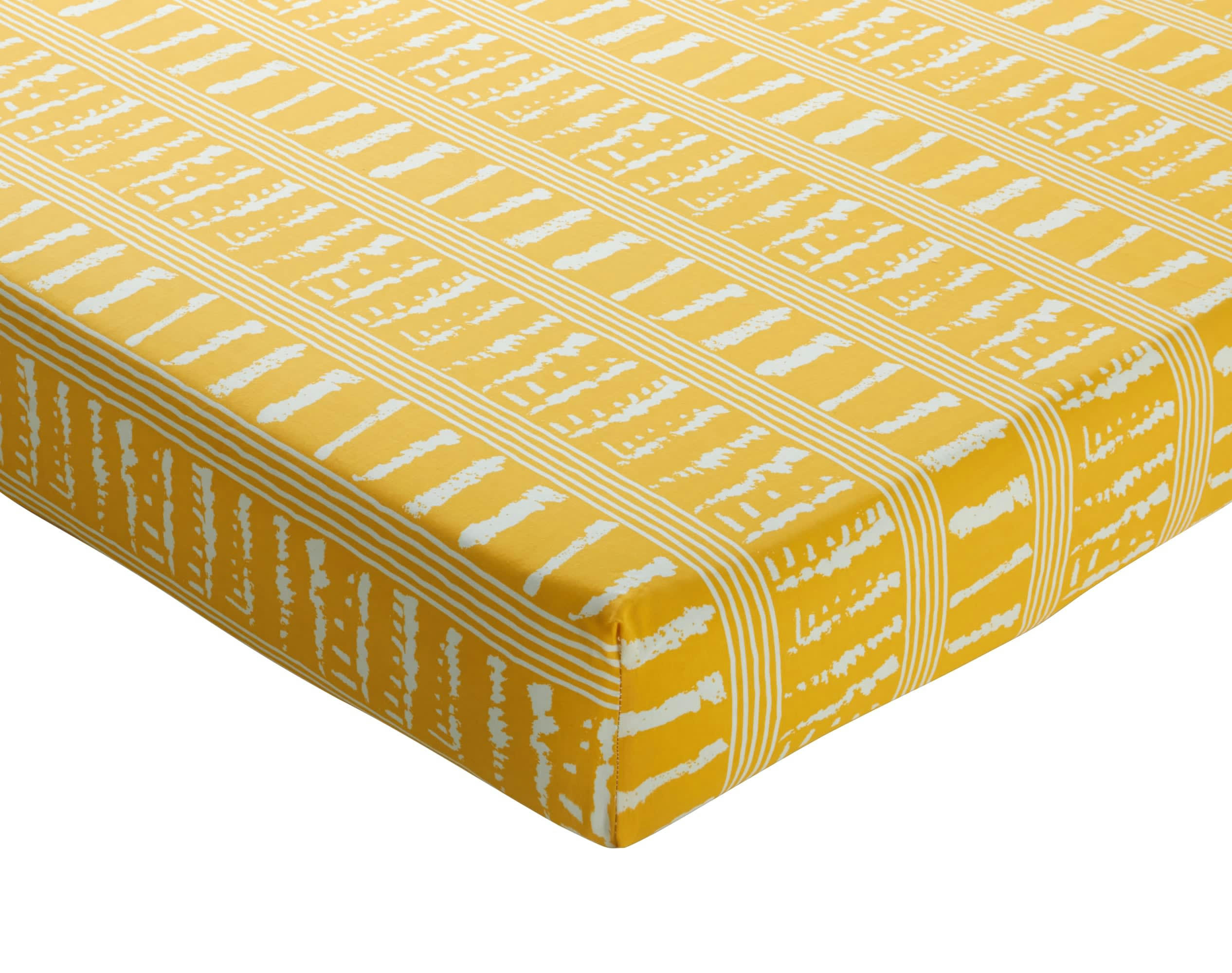 TERRE DE SOLEIL - Drap-housse 160x200 en coton jaune