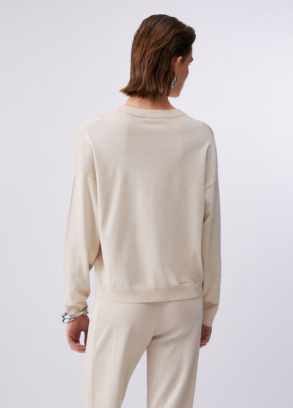 Maglia con scollo a V