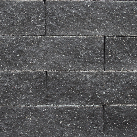Mauerstein »Anzio«, BxHxT: 50 x 15 x 18 cm, anthrazit