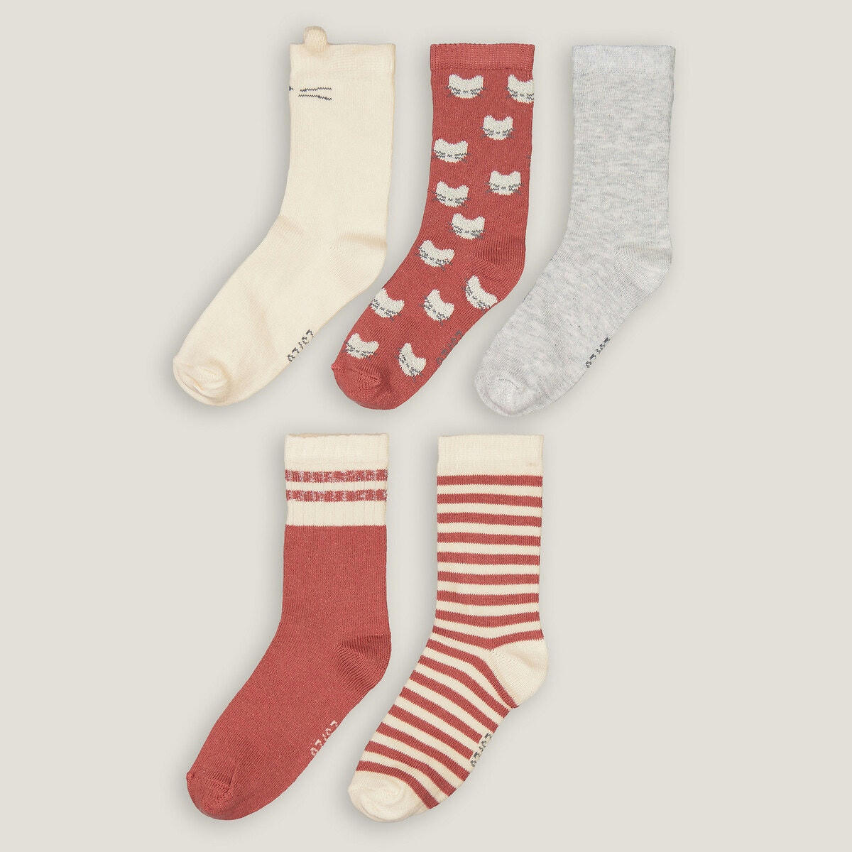Lot de 5 chaussettes