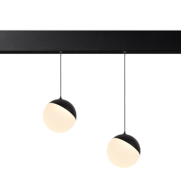 Lampa wisząca Magento czarna LED 1x Ciepła biel 560lm Abigali