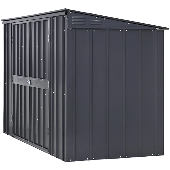 Gerätehaus »Easy«, Stahl, Pultdach, 2,21 m², BxT: 236 x 101 cm, anthrazit