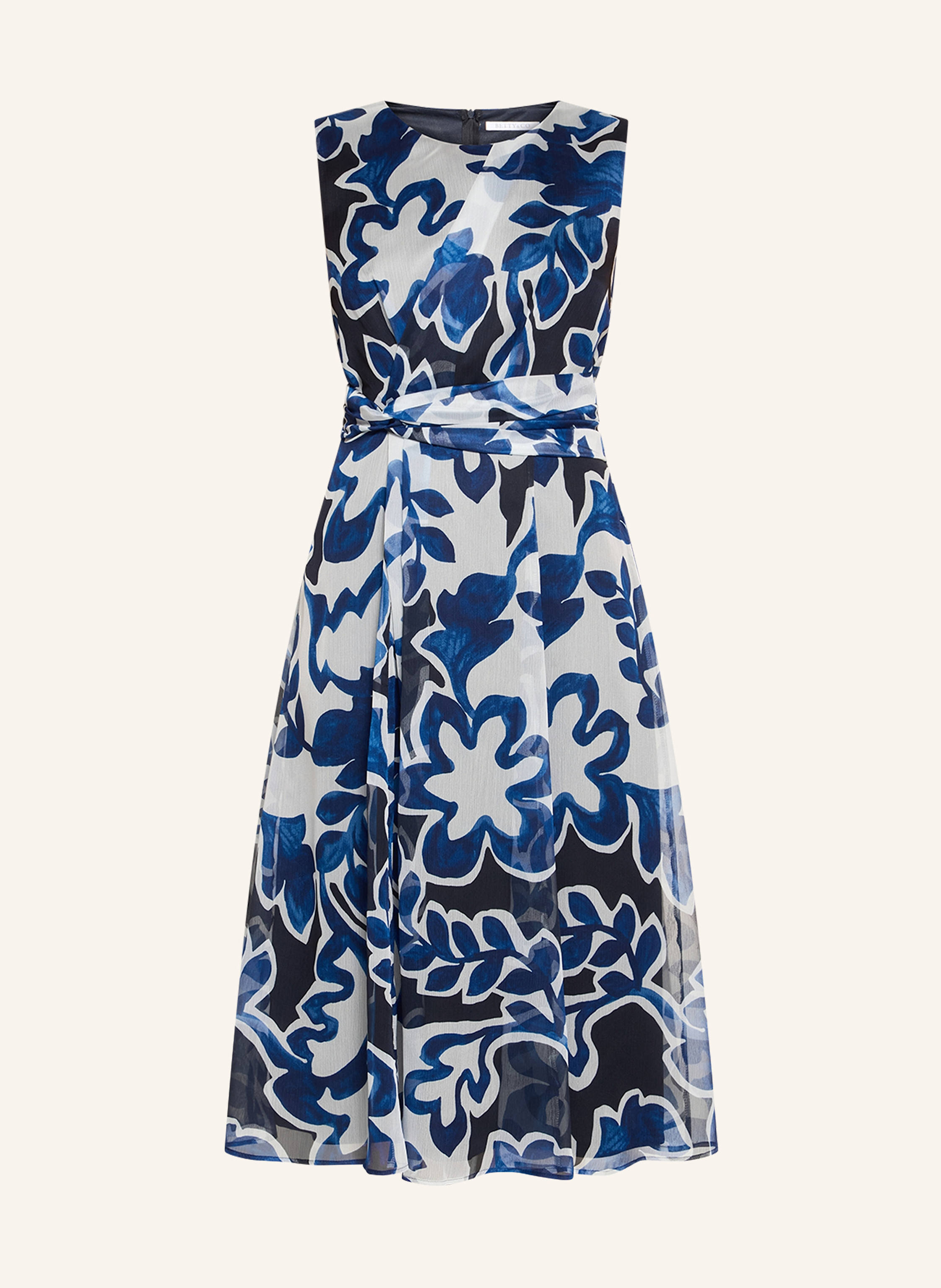 BETTY&CO Chiffonkleid ohne Arm
