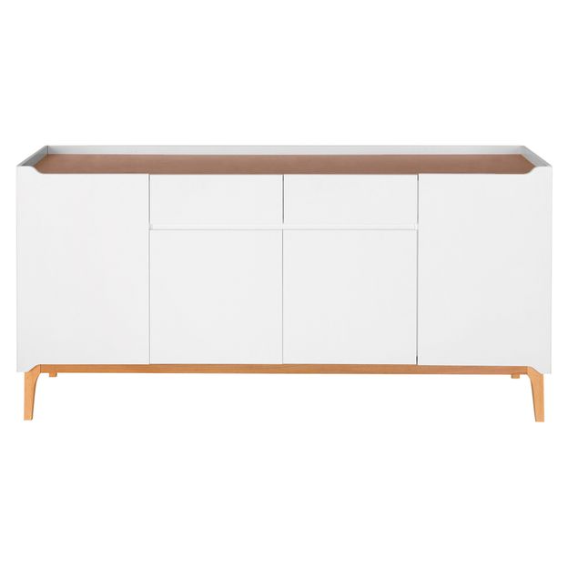 BUFFET 4 PORTAS/2 GAVETAS 1,60 M X 47 CM PILARES