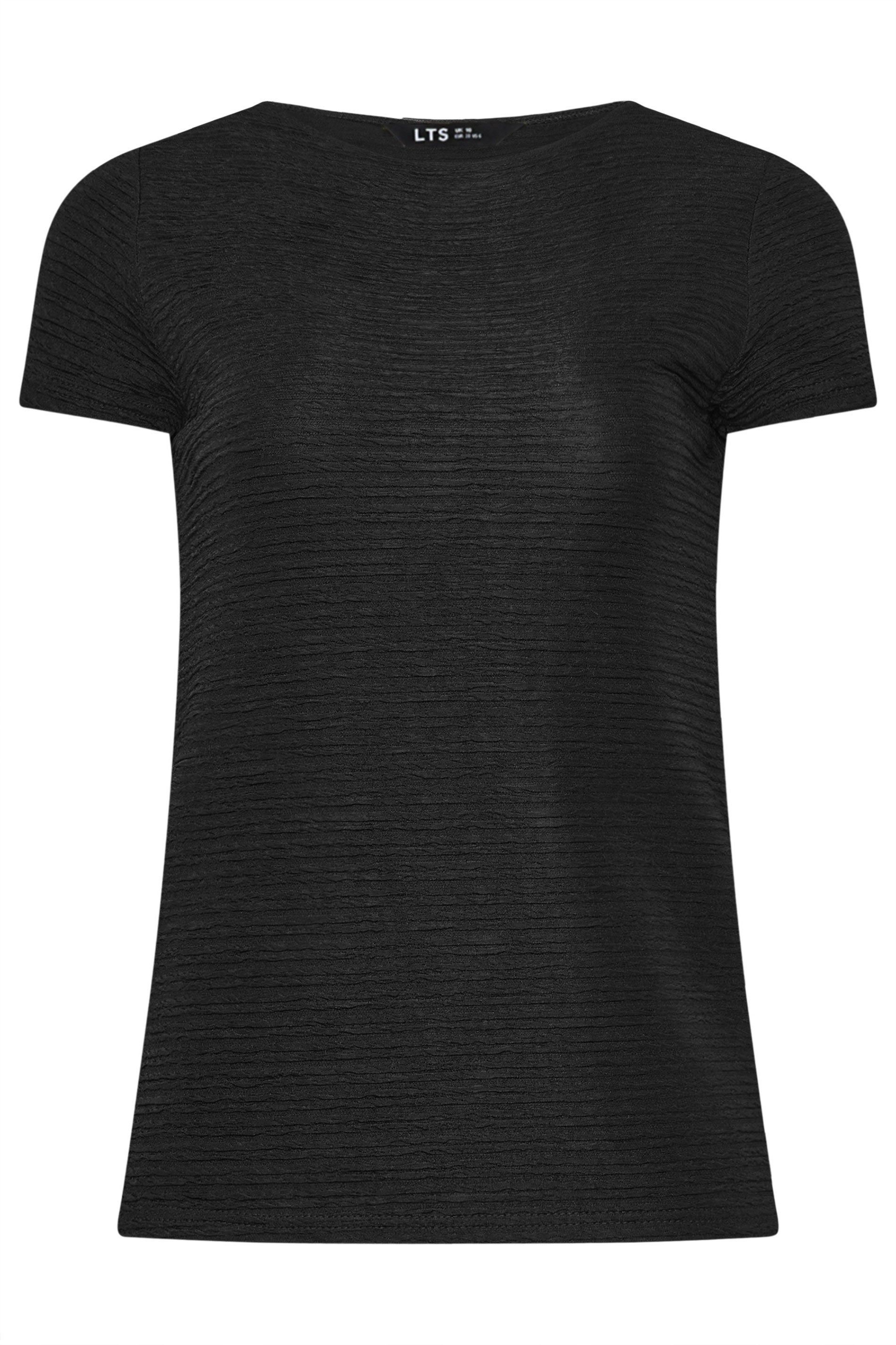 Long Tall Sally Tall Textured Slash Neck Top