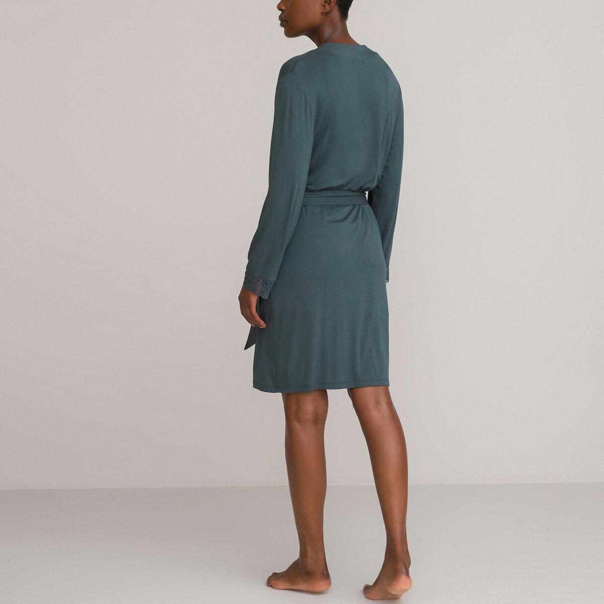 Kimono en maille viscose EcoVeroTM