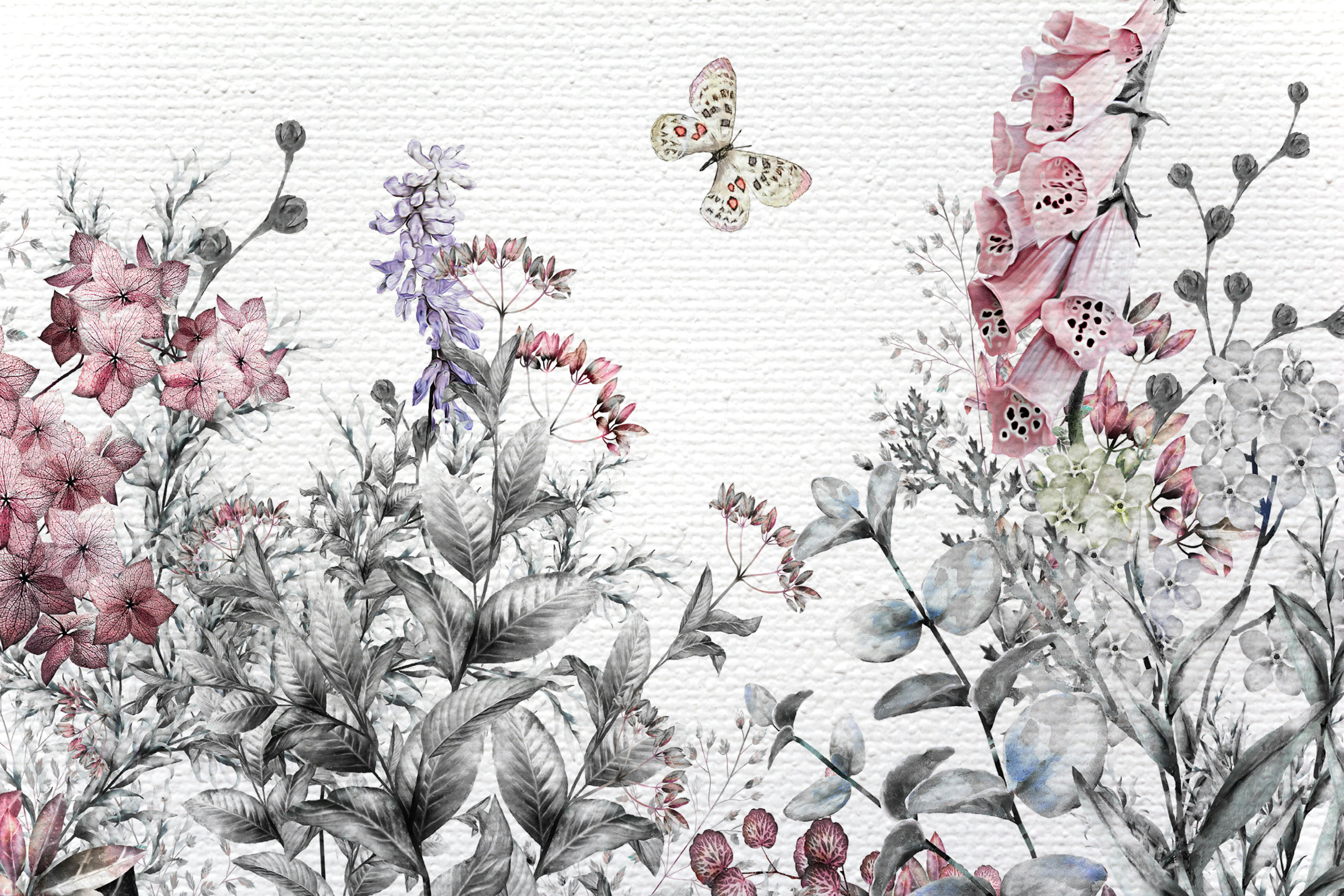 GARDEN - Peinture sur toile 60x40 imprimé HD jardin