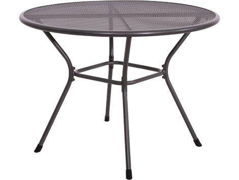 Lesli Living tuintafel Nordic - grijs - Ø105x74,5cm