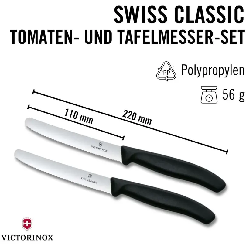 Tafelmesser 2er-Set Swiss Classic