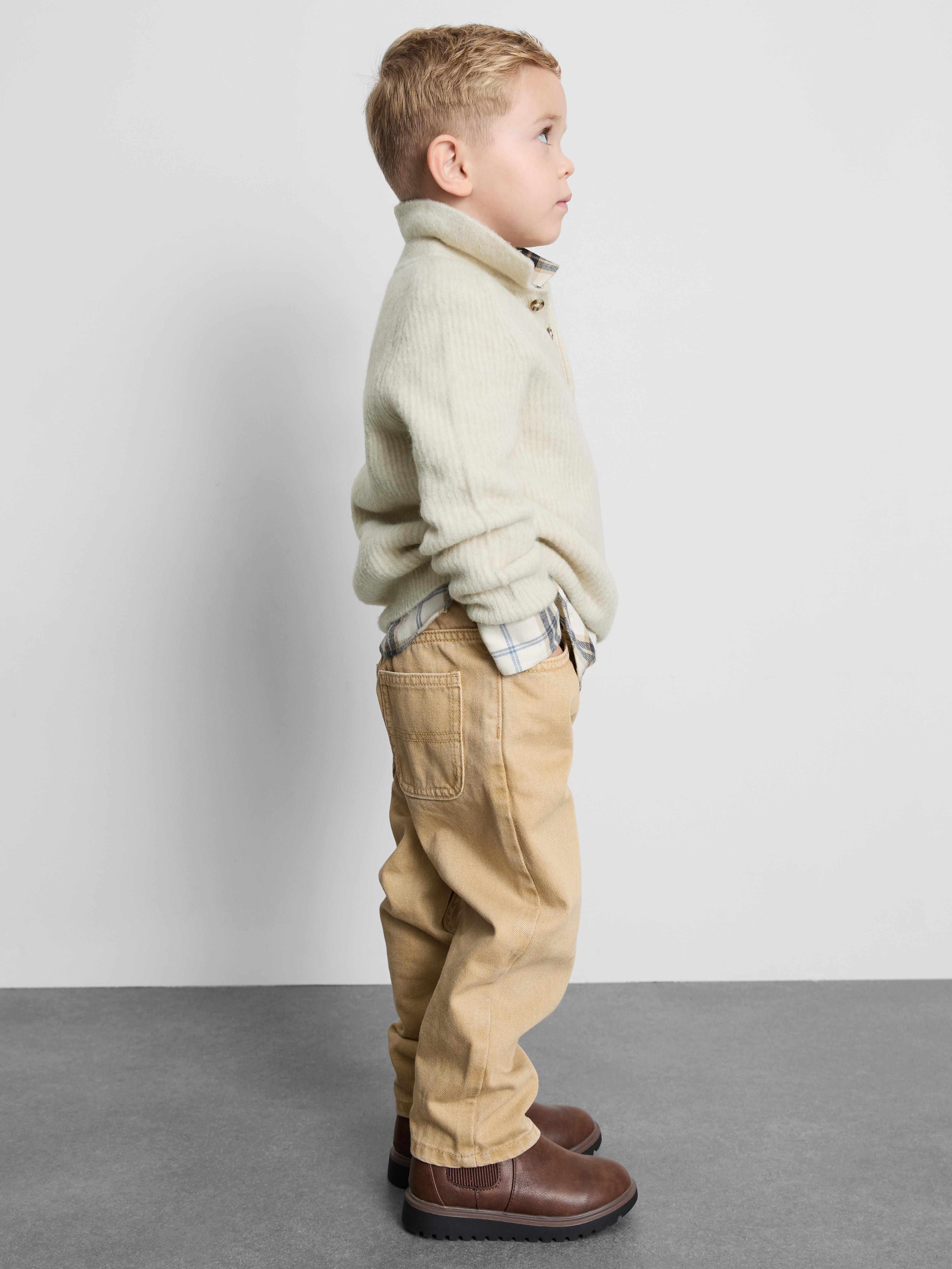 1.5-8yrs | The Edit Polo Sweater