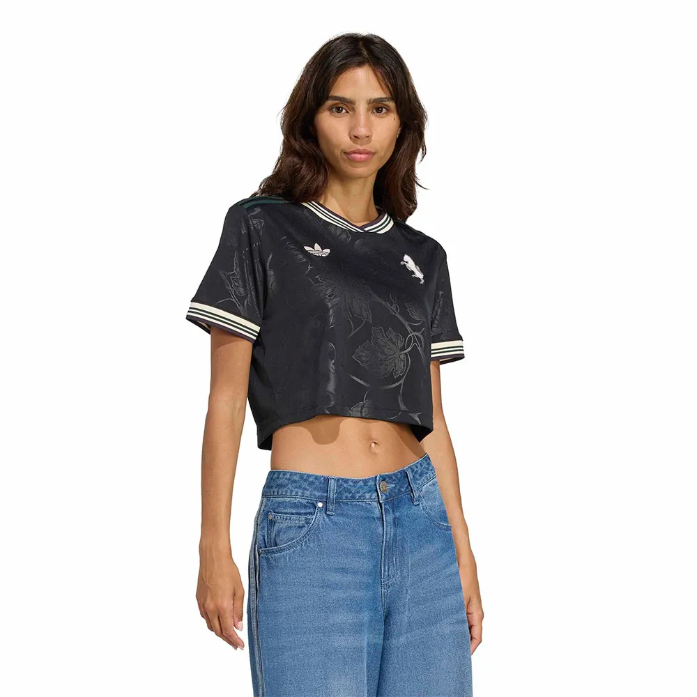 adidas Juventus 25/26 Cropped Third Woman Short Sleeve T-Shirt