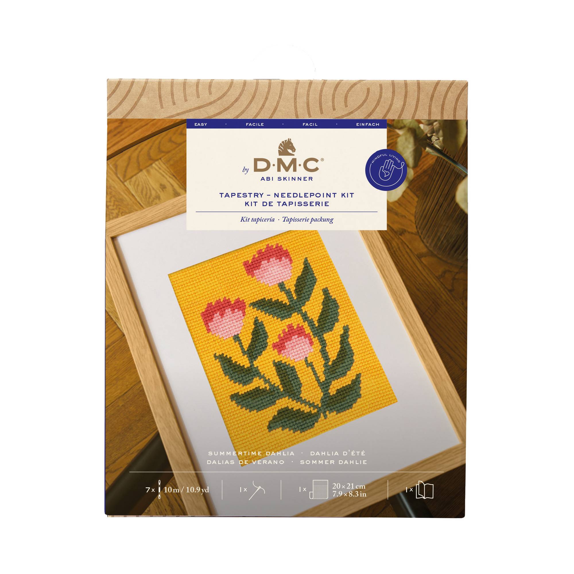 DMC Summertime Dahlias Tapestry Kit