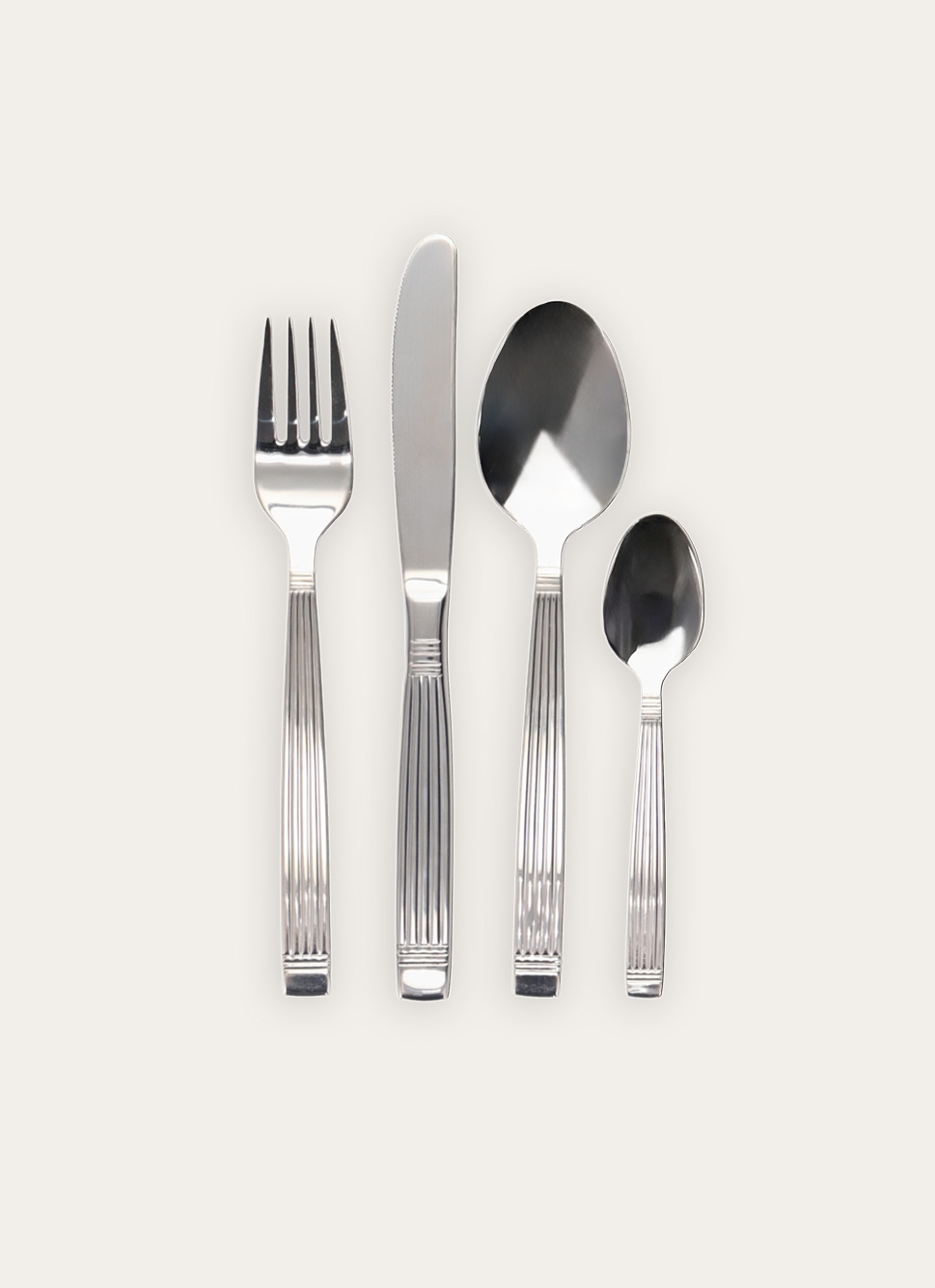 COFFRET DE 6 CUILLÈRES à CAFÉ EN ACIER FORGÉ INOX