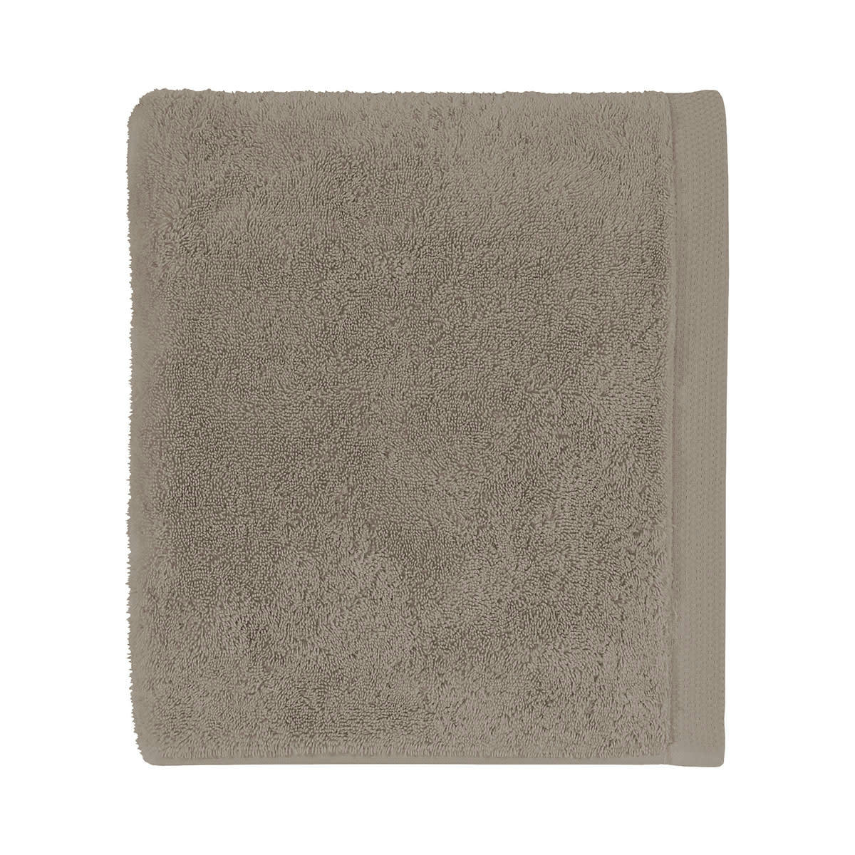ESSENTIEL - Serviette de bain en coton taupe 60x100