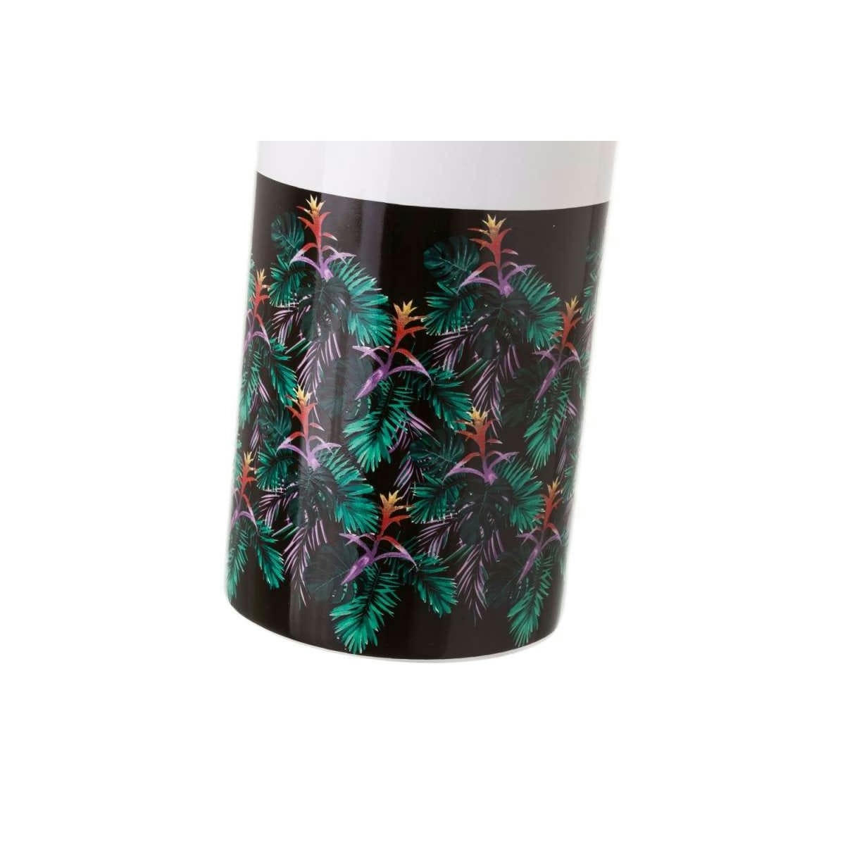 GUZMANIA - Brosse WC céramique feuillage