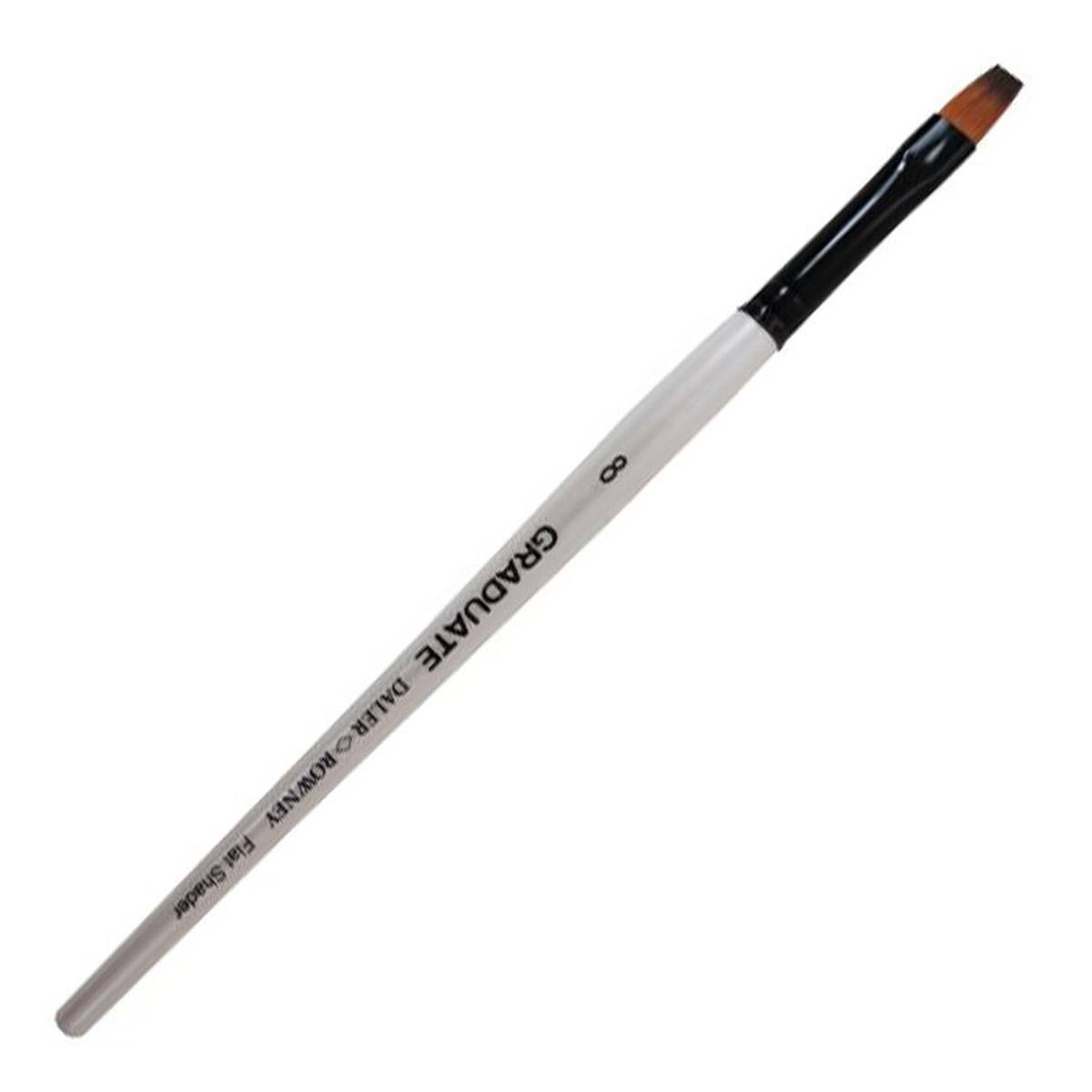 Daler-Rowney Flat Shader Graduate Brush Size 8 White