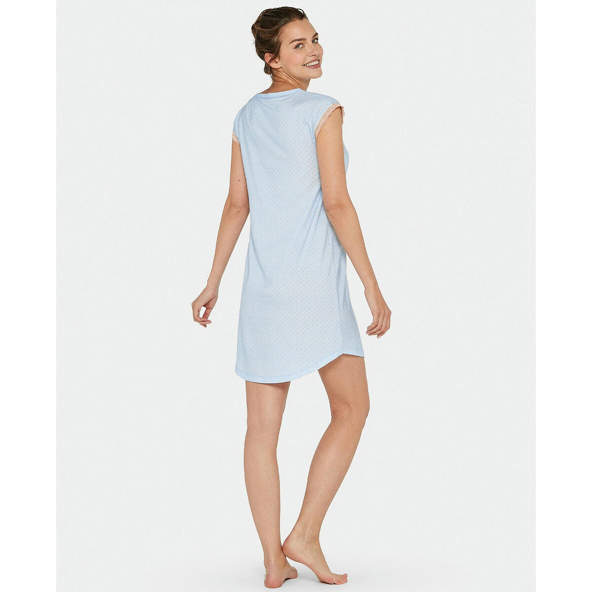 Chemise de nuit modal et coton Divine