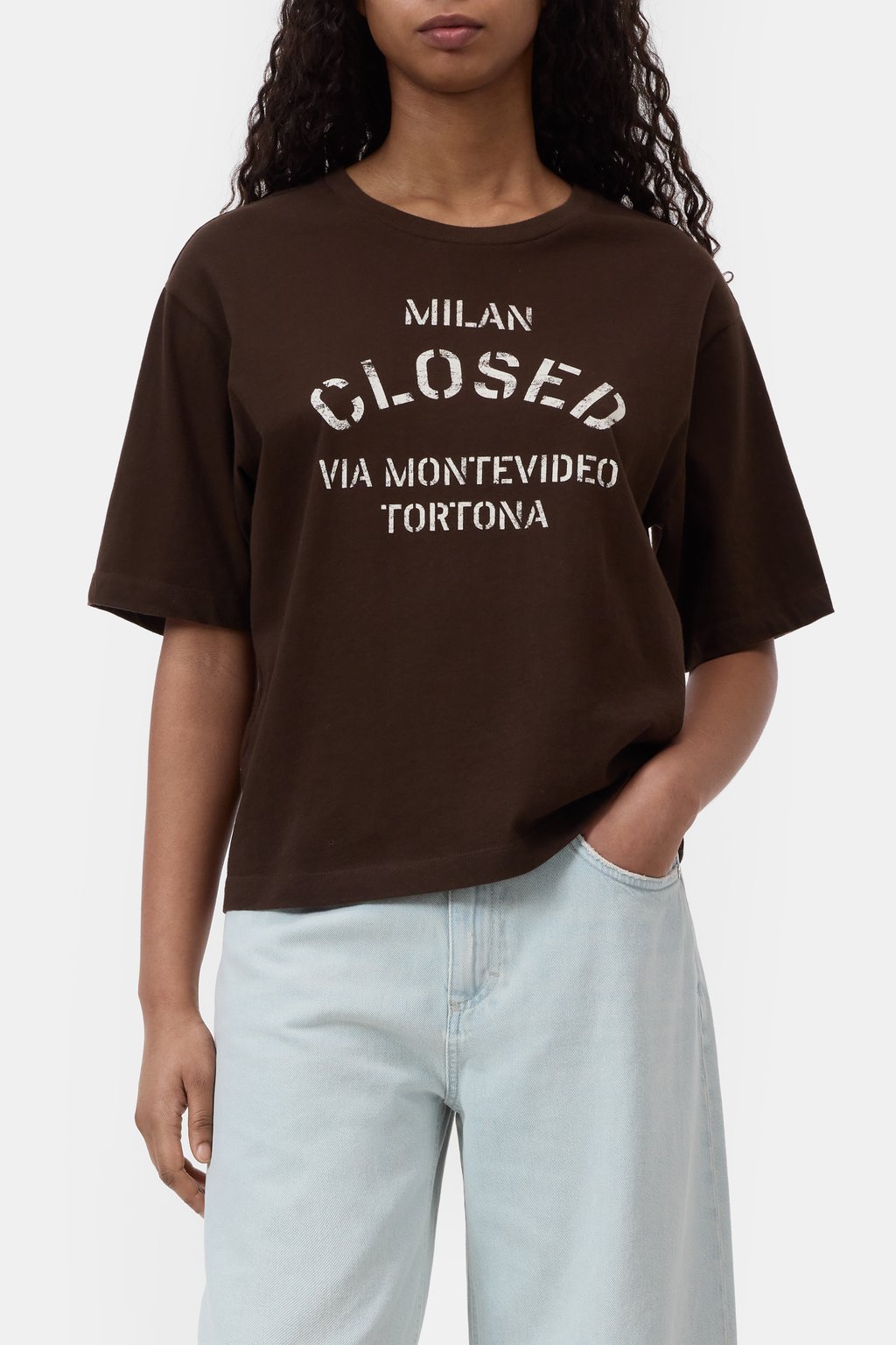 Relaxed T-Shirt aus Bio-Baumwolle