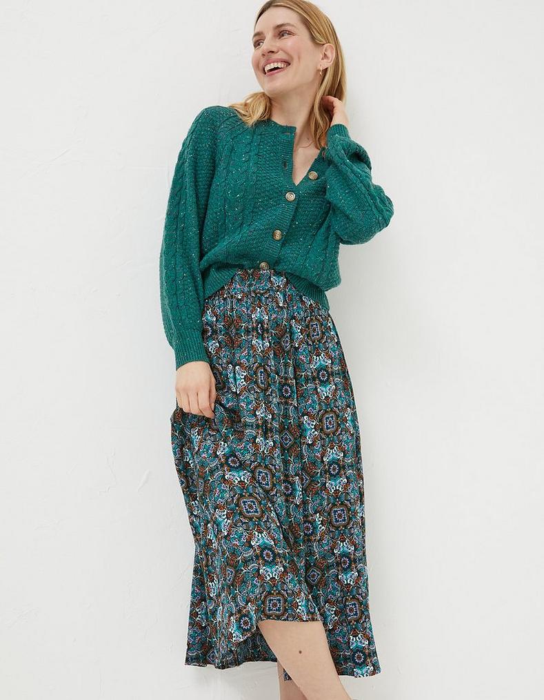 Millie Mirrored Midi Skirt