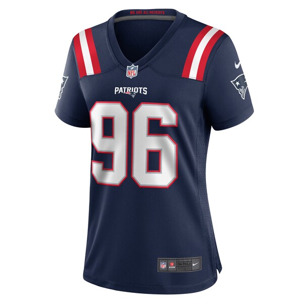 Eric Johnson II New England Patriots Nike Women's  Game Jersey -  Navy