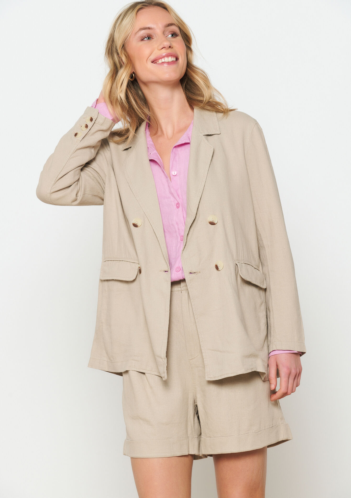 Linnen blazer