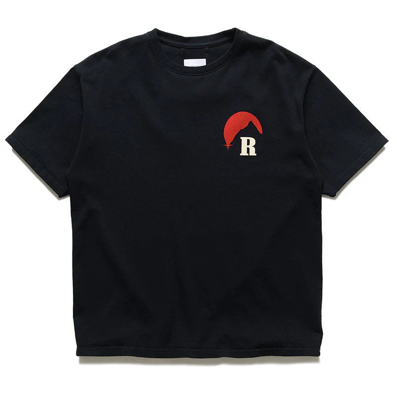 Rhude Moonlight Regatta Tee - Vintage Black/Red