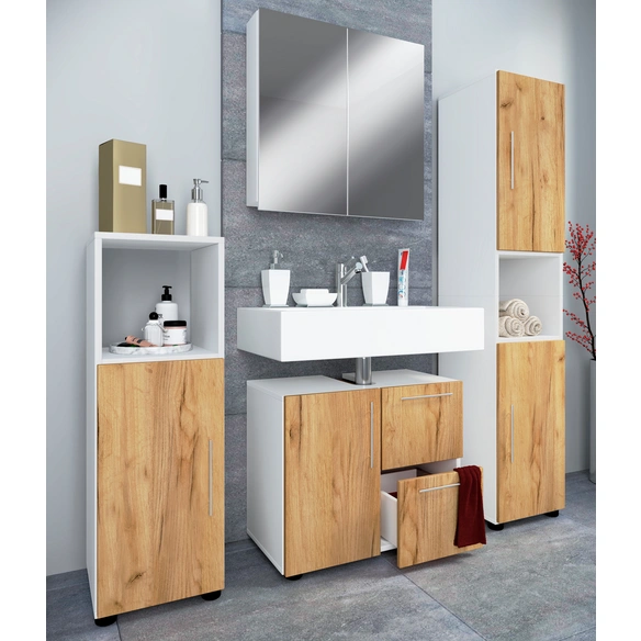 Badmöbel-Set »Flandu«, 4-tlg., weiß