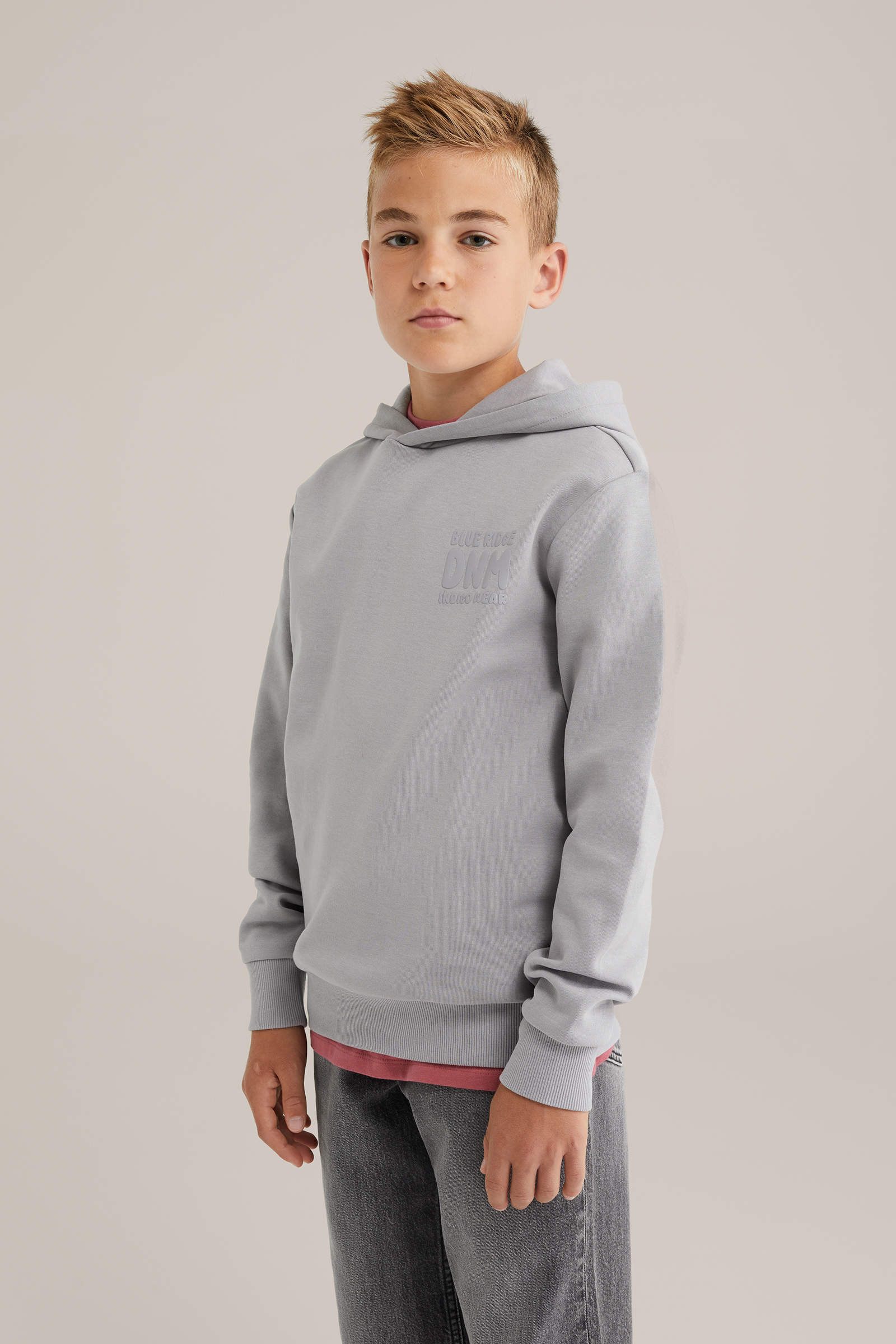 Jongens hoodie met print
