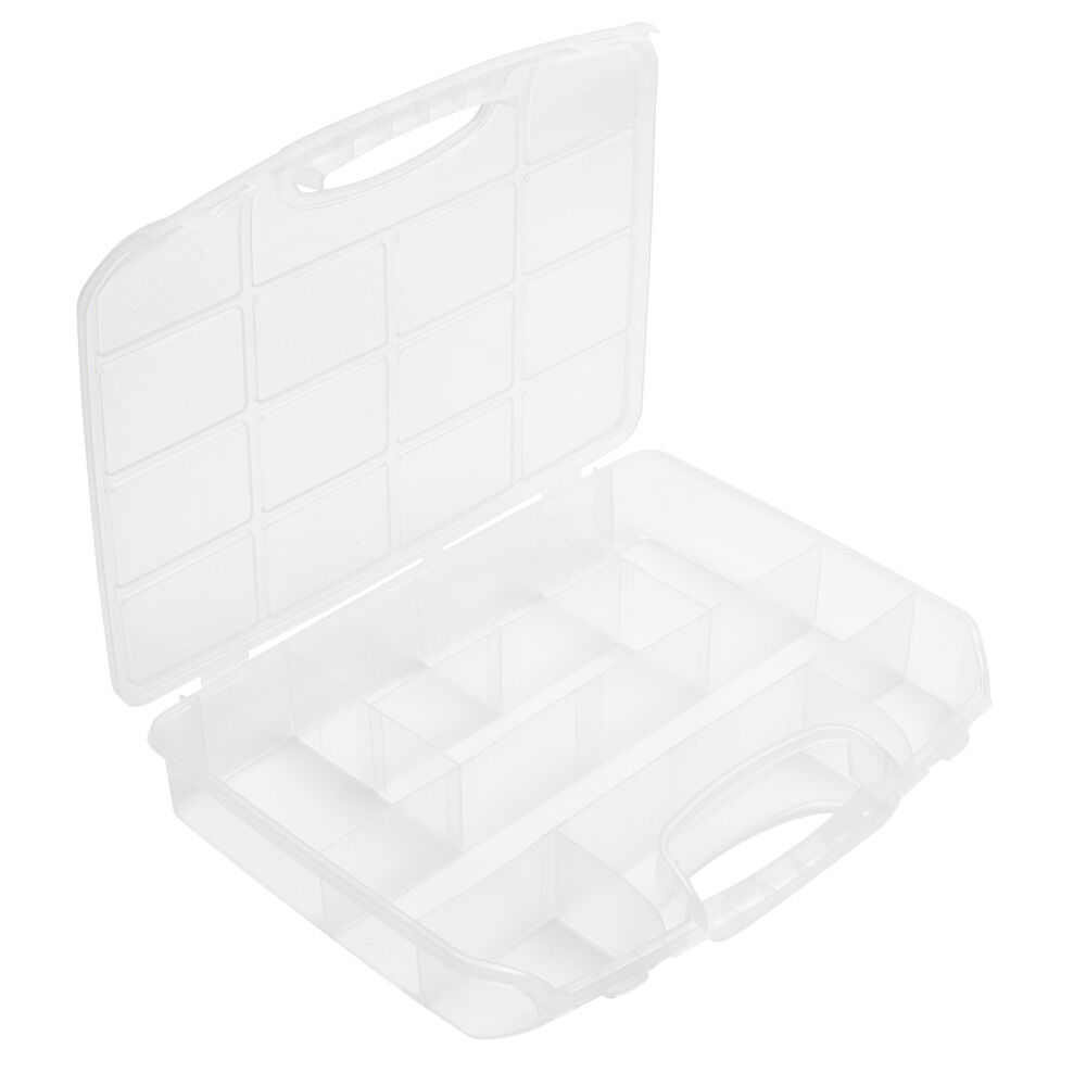 BoÎte de rangement plastique 9 compartiments 28,5x36cm