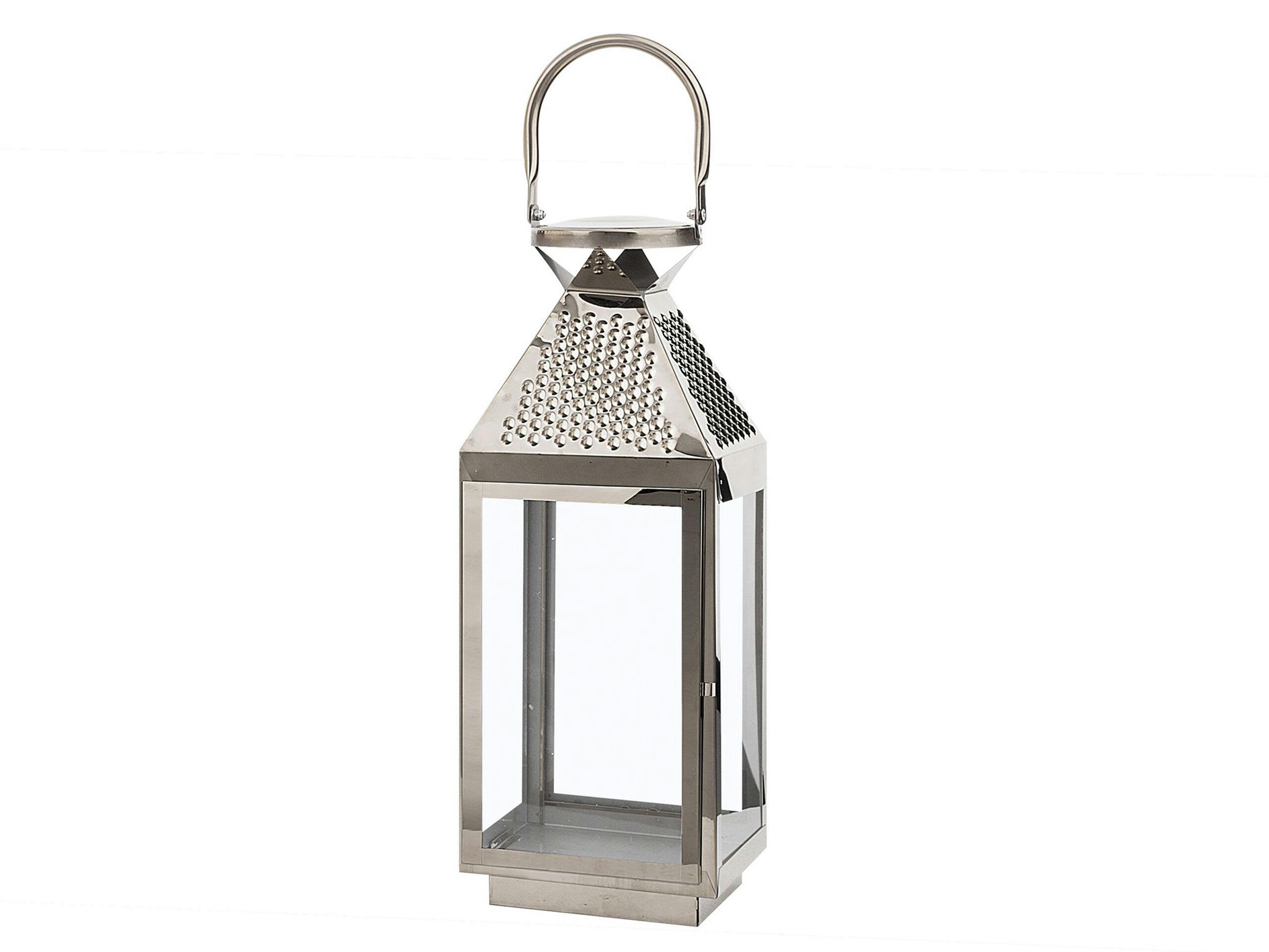 BALI - Lanterne argentée 40 cm