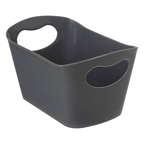 Panier multi-usage rectangulaire en polypropylène - Noir- 5five