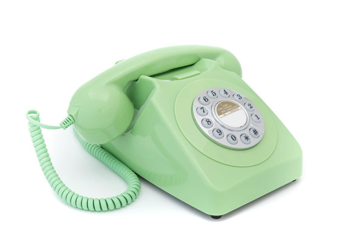 - Téléphone analogique  746 PUSH BUTTON GREEN