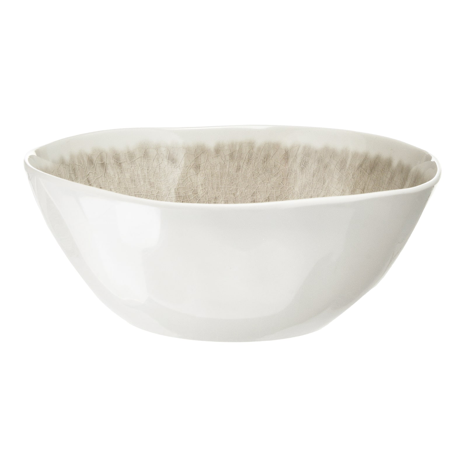 Melamin-Müslischale Grau, ⌀ 16 cm, H 60 mm