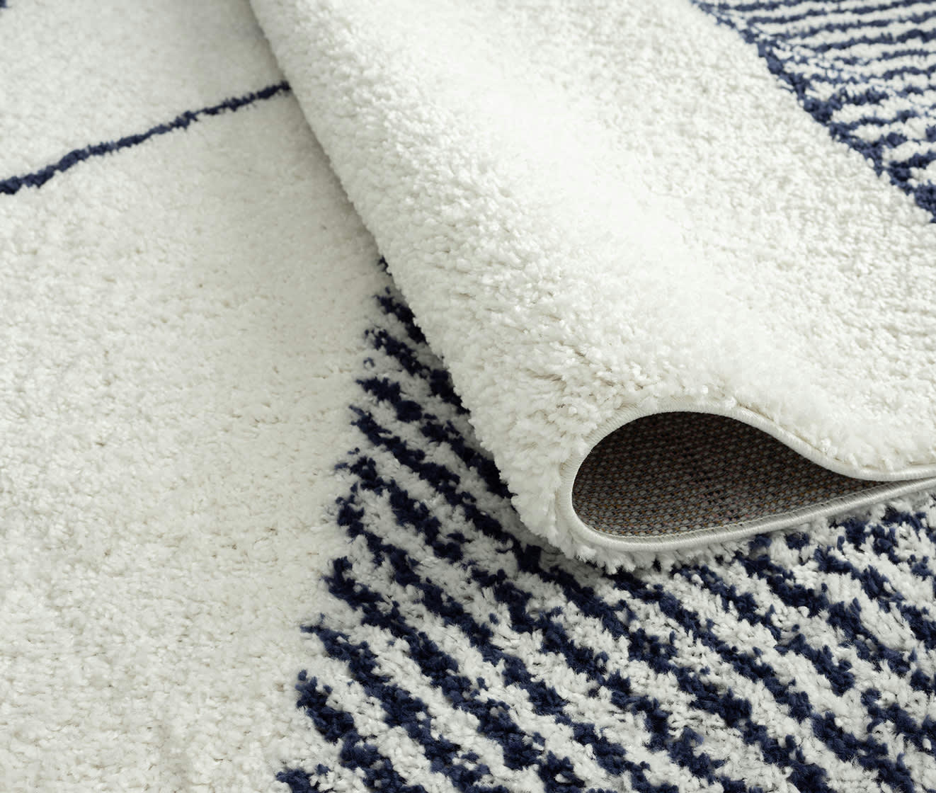 AQUARELLE - Tapis enfant motif rayé  160x230