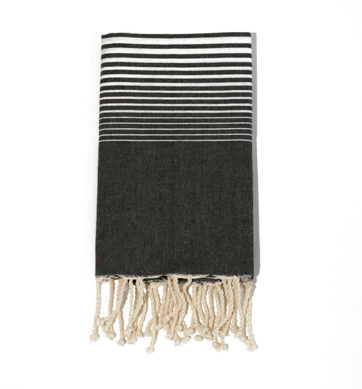 - Fouta en coton 100x200cm bleu ardoise
