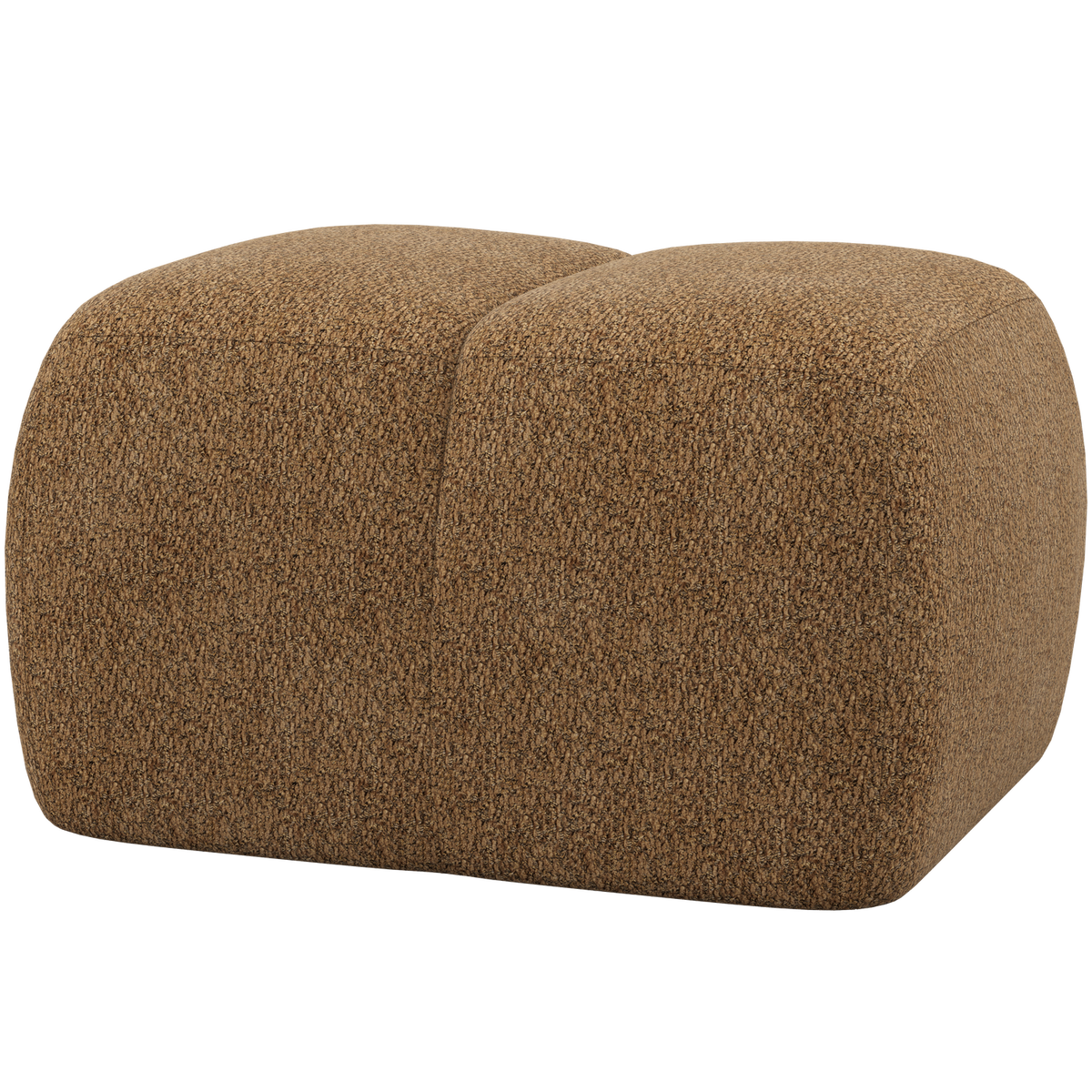 WOOOD poef Mojo - Wollig - Honinggeel - 45x84x64