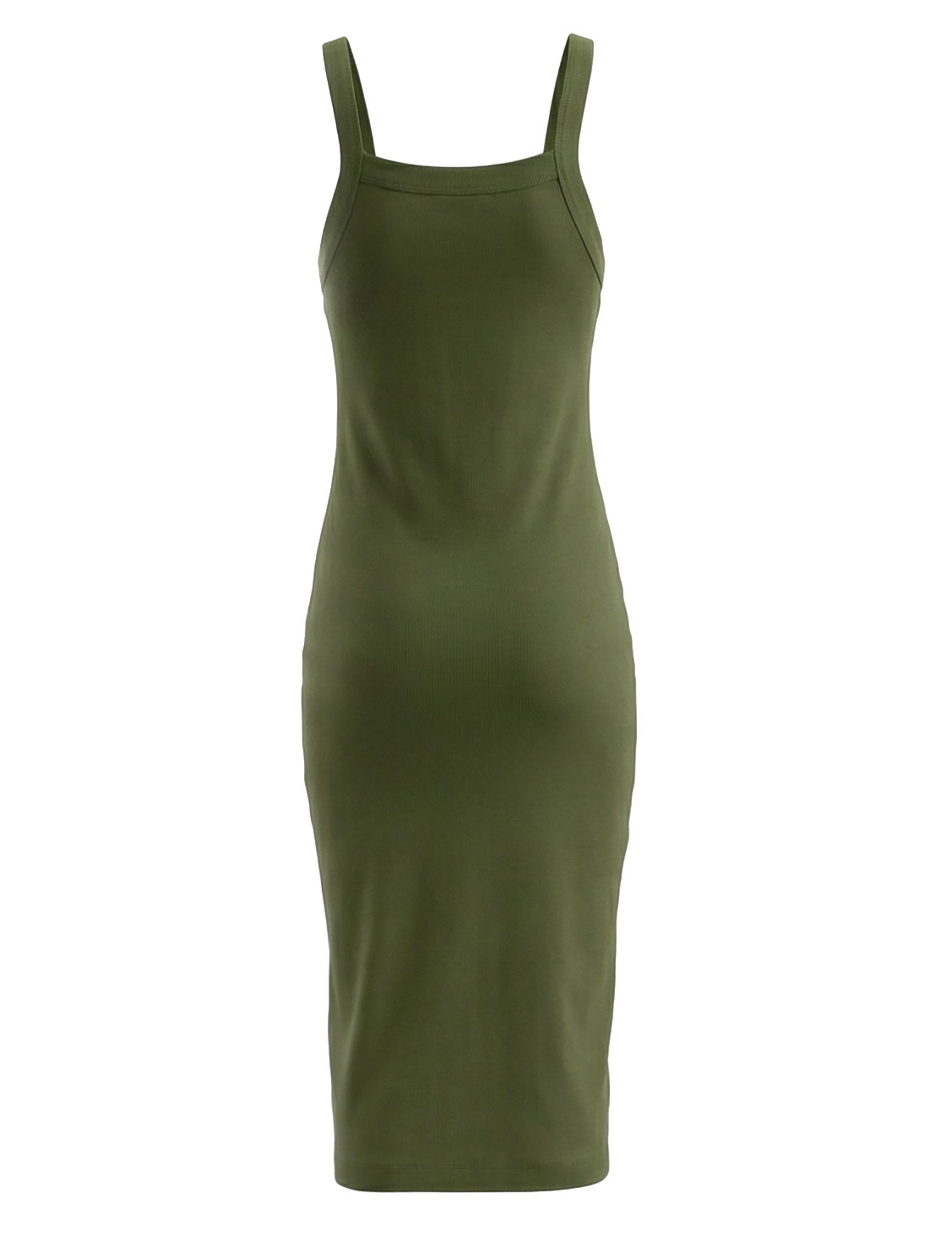 Rib midi φόρεμα