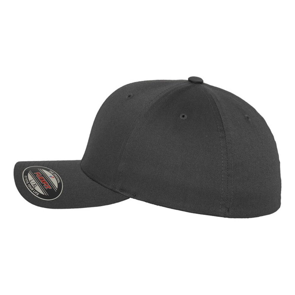 CAPS FLEXFIT MØRKEGRÅ S/M 54-57CM