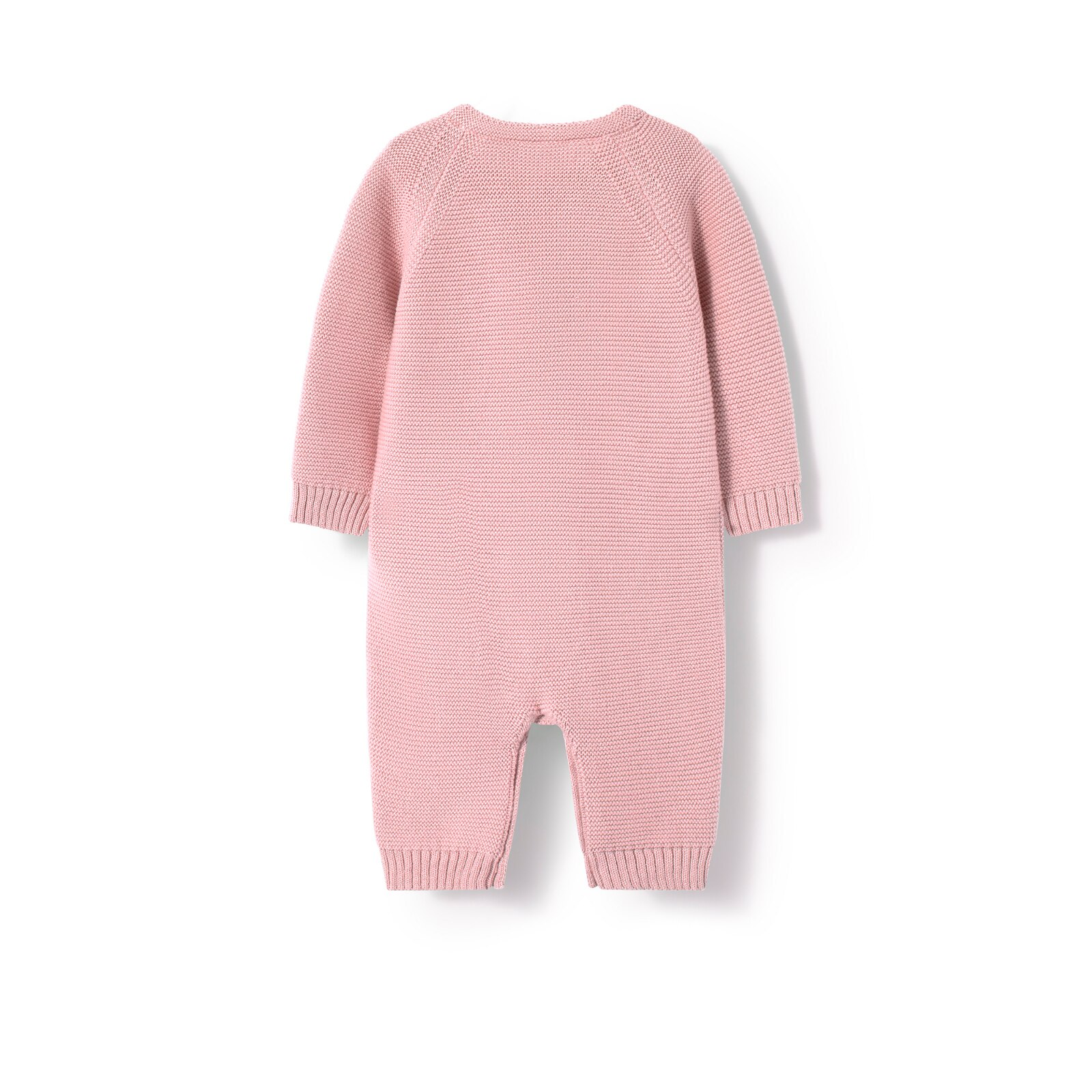 Pelele de bebé de recién nacido Tricot rosa