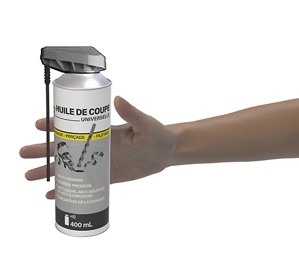 Méduze - Huile de coupe et perçage 400mL - Multiusages - Professionnelle