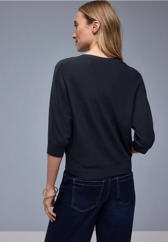 Cardigan in Unifarbe