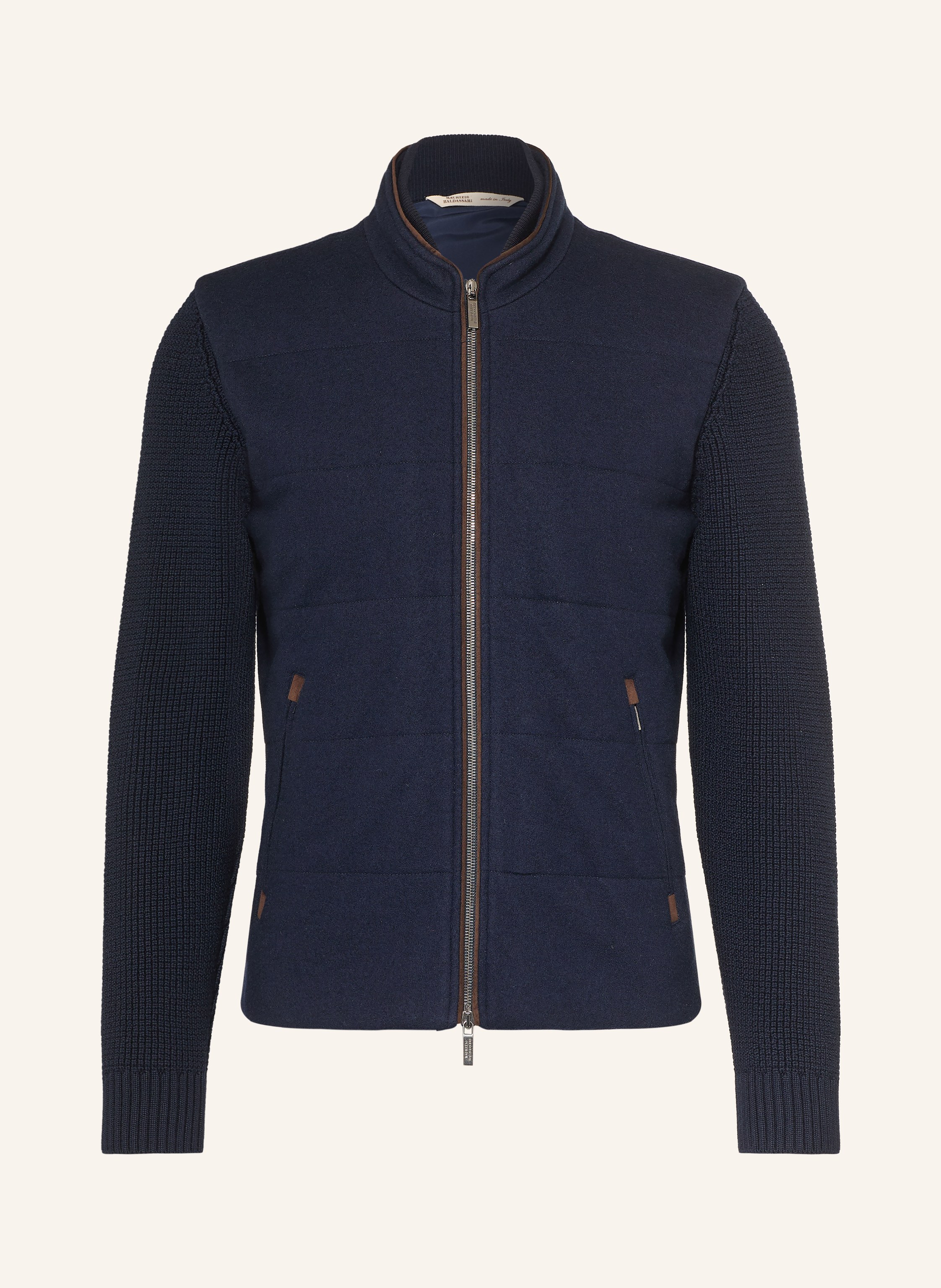 MAURIZIO  BALDASSARI Steppjacke BRENTA im Materialmix