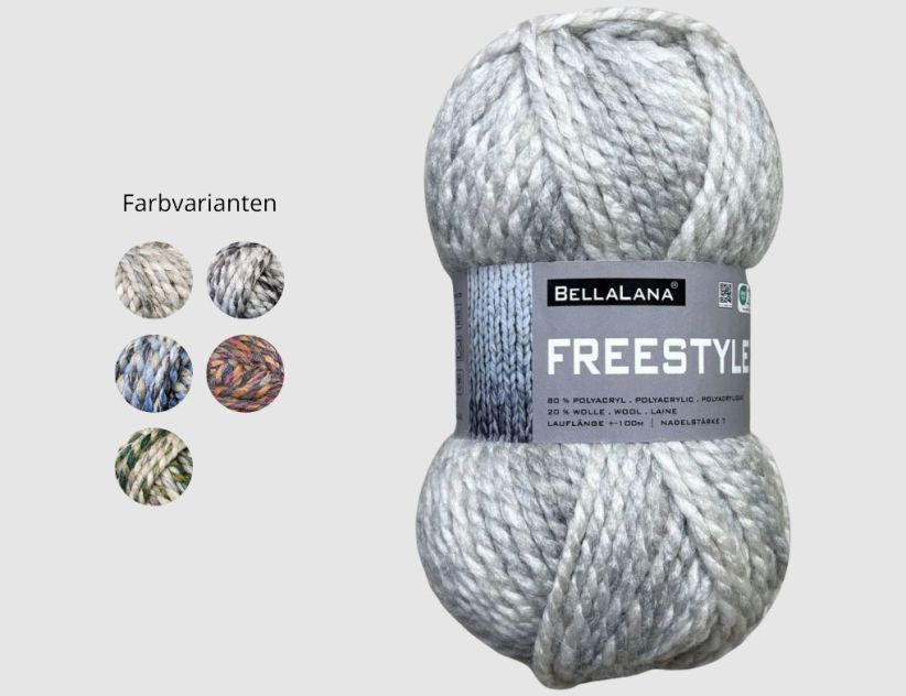 Strickgarn Freestyle