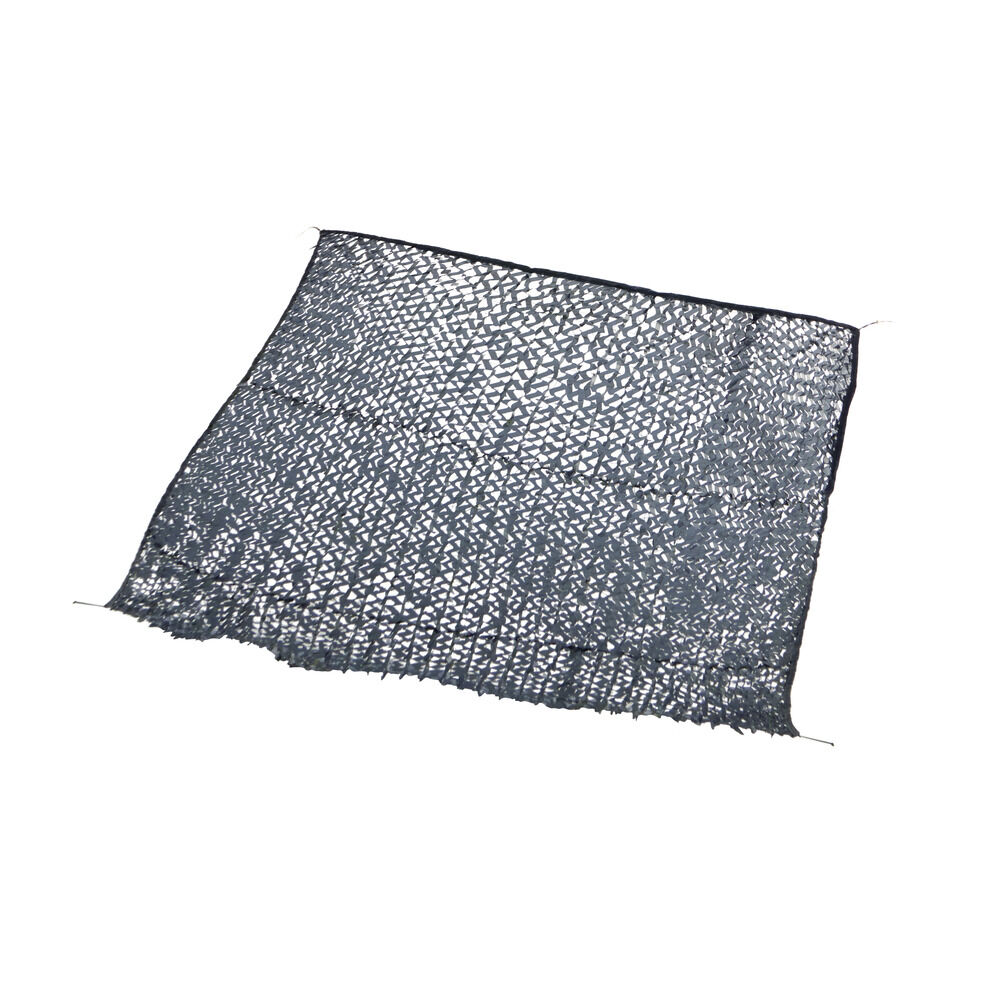 Voile d'ombrage ajouré Corse carré gris 300x300cm