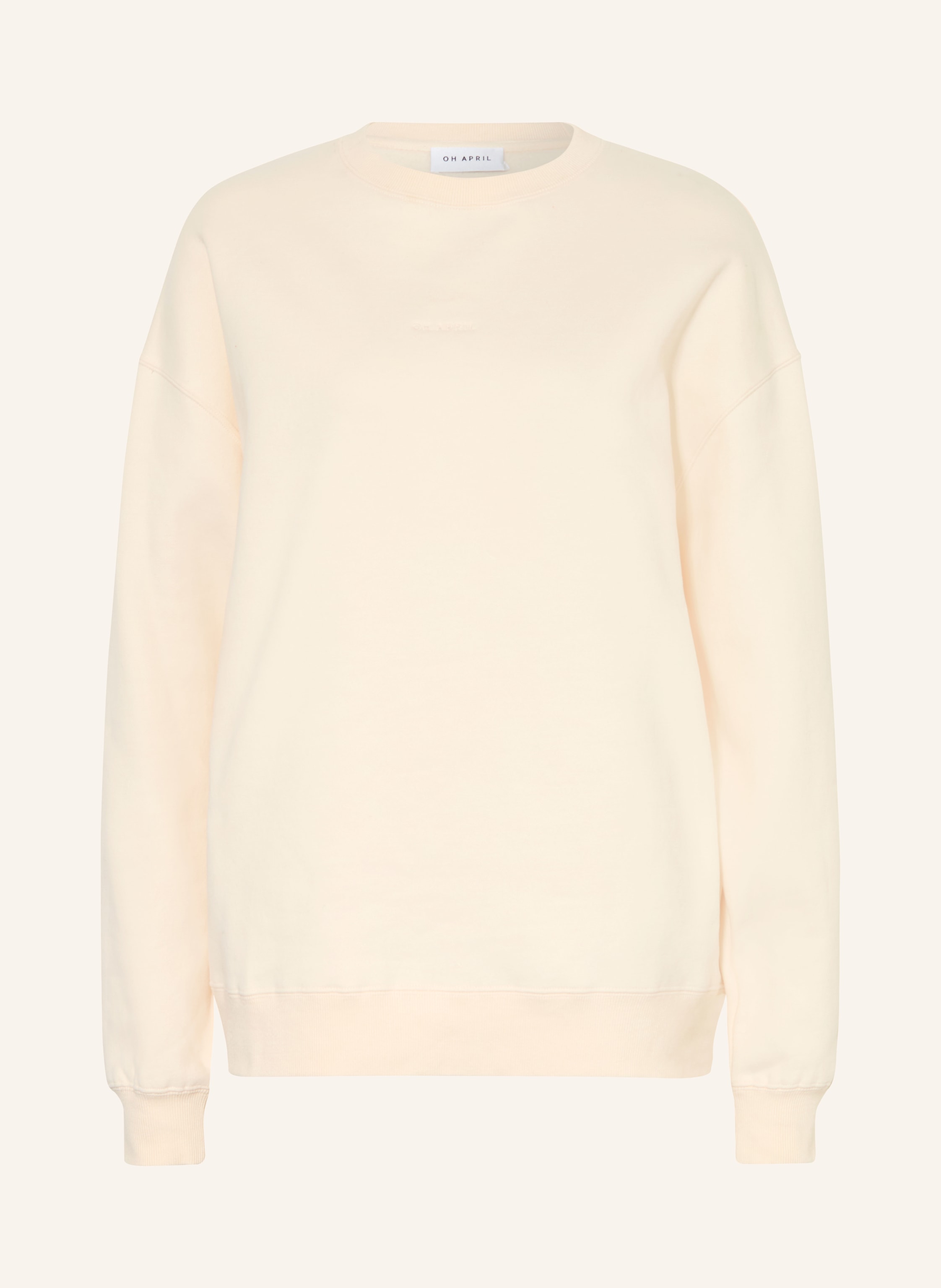 OH APRIL Oversized-Sweatshirt PANCAKE