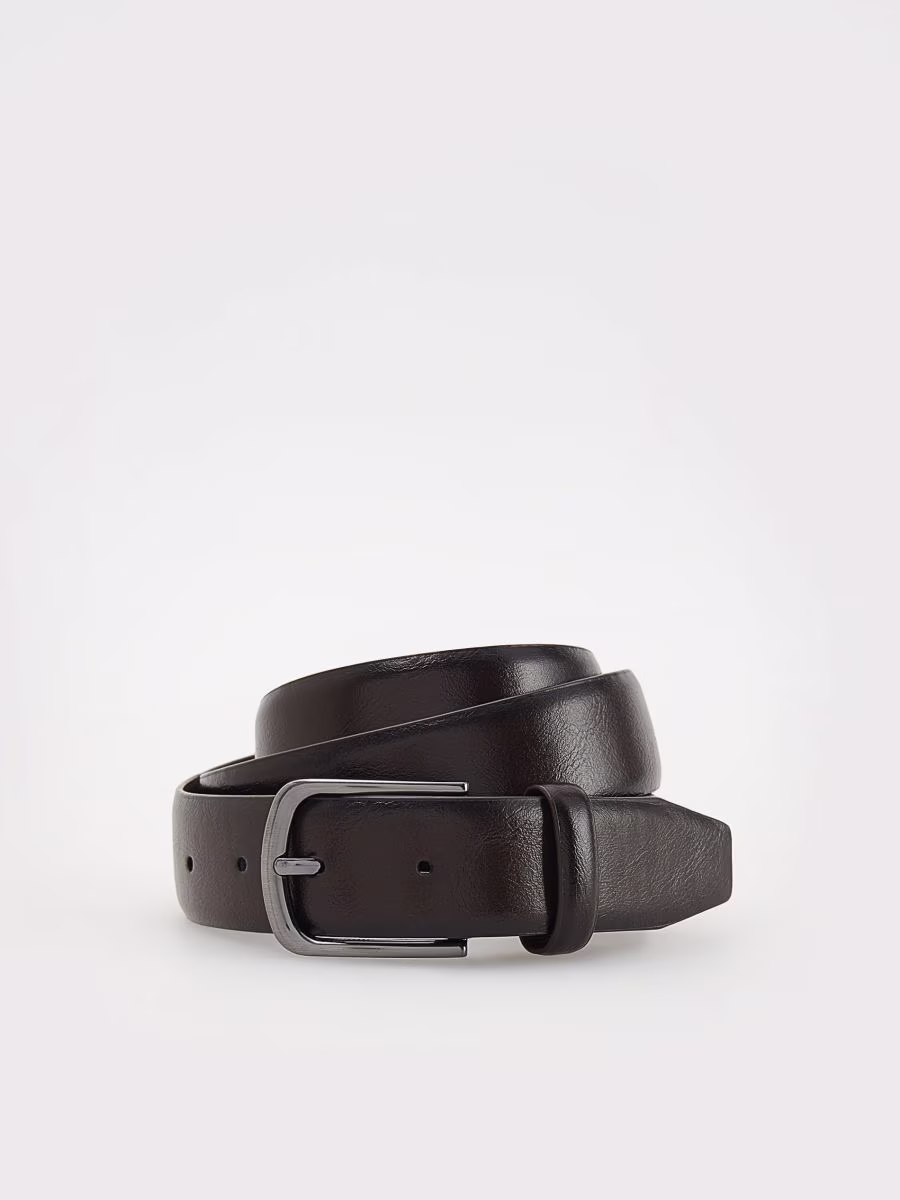 Faux Leather Belt