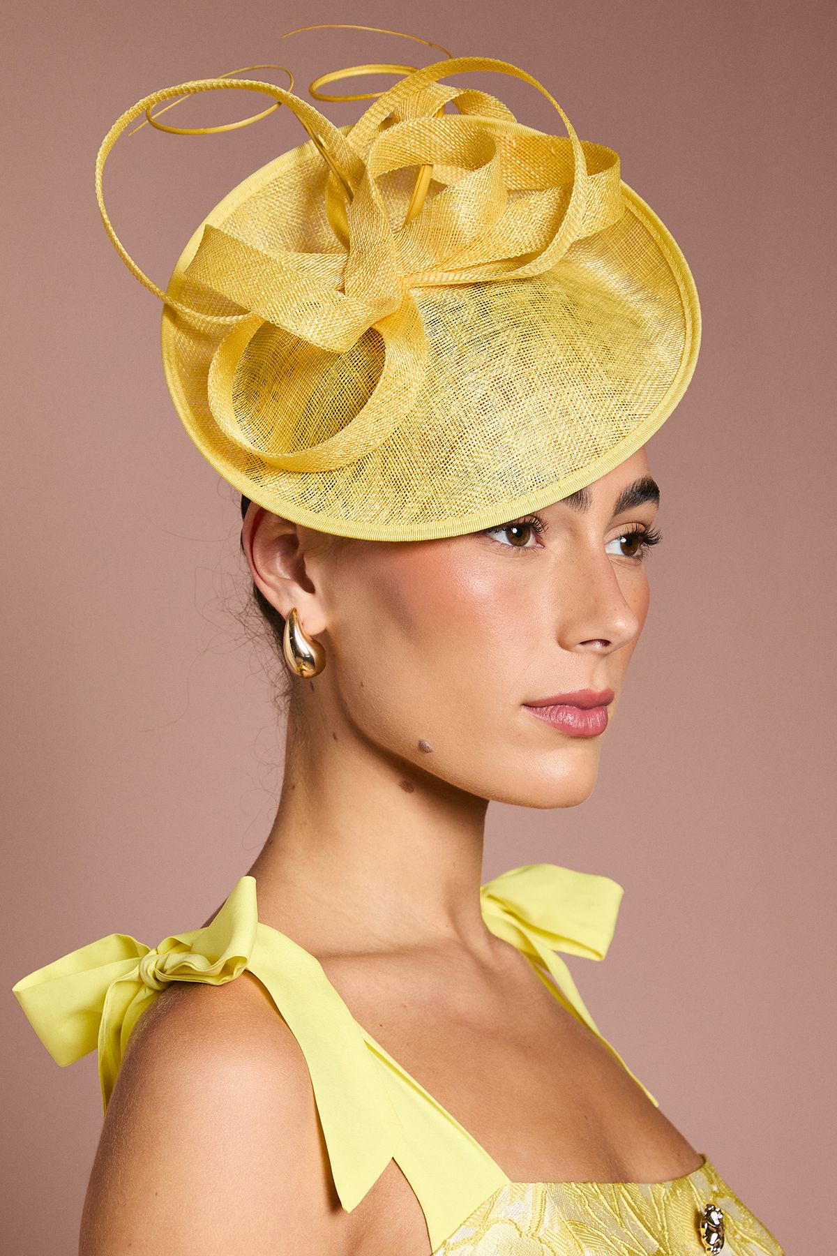 Coast Side Facing Structured Fascinator