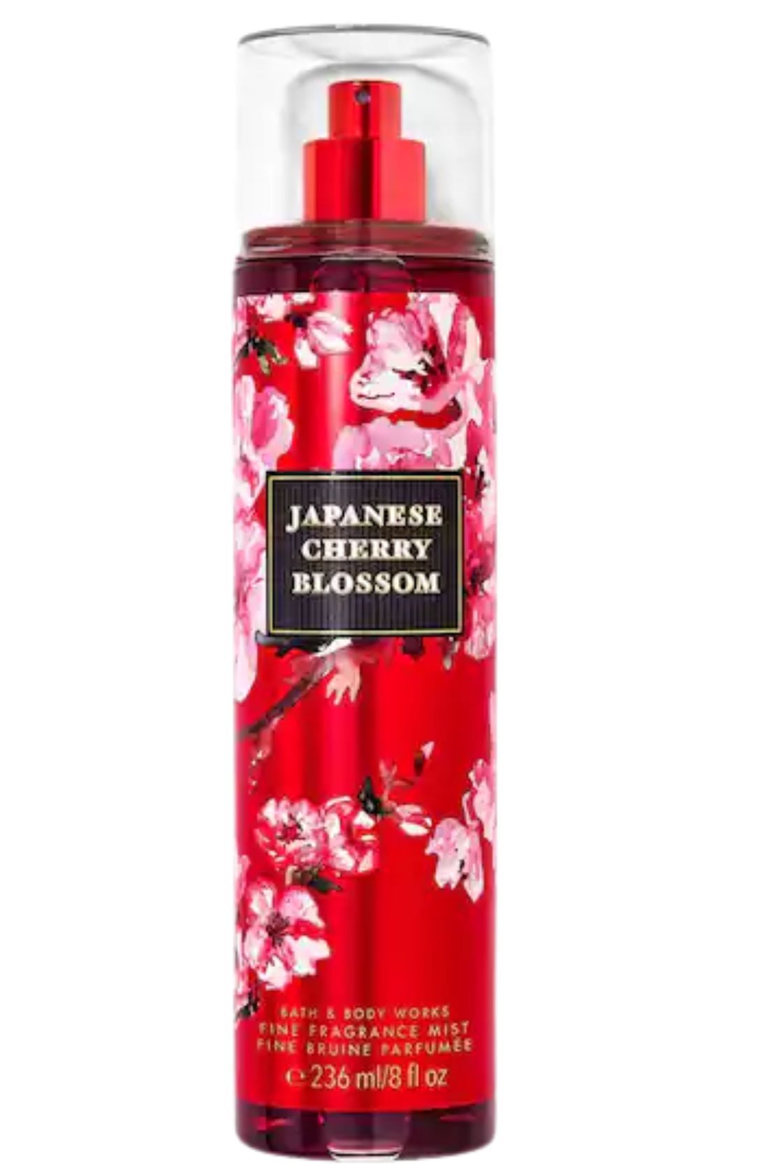 Bath & Body Works Japanese Cherry Blossom Fragrance Mist 236ml – Light Floral Body Spray